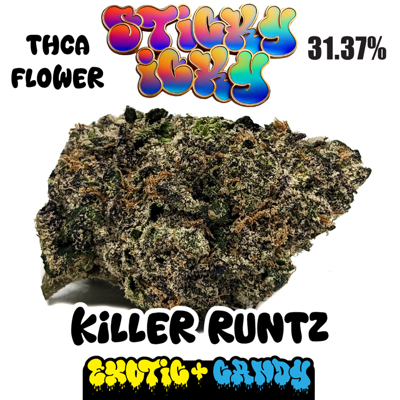 Sticky Icky - THCA Flower 3.5g - All Tiers Sticky Icky - THCA Flower 3.5g - All Tiers